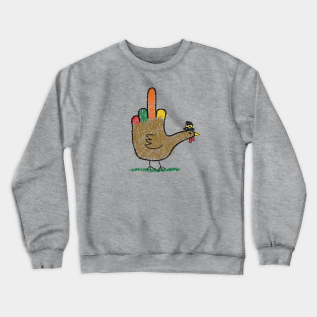 Thanksgiving Bird Crewneck Sweatshirt by ACraigL